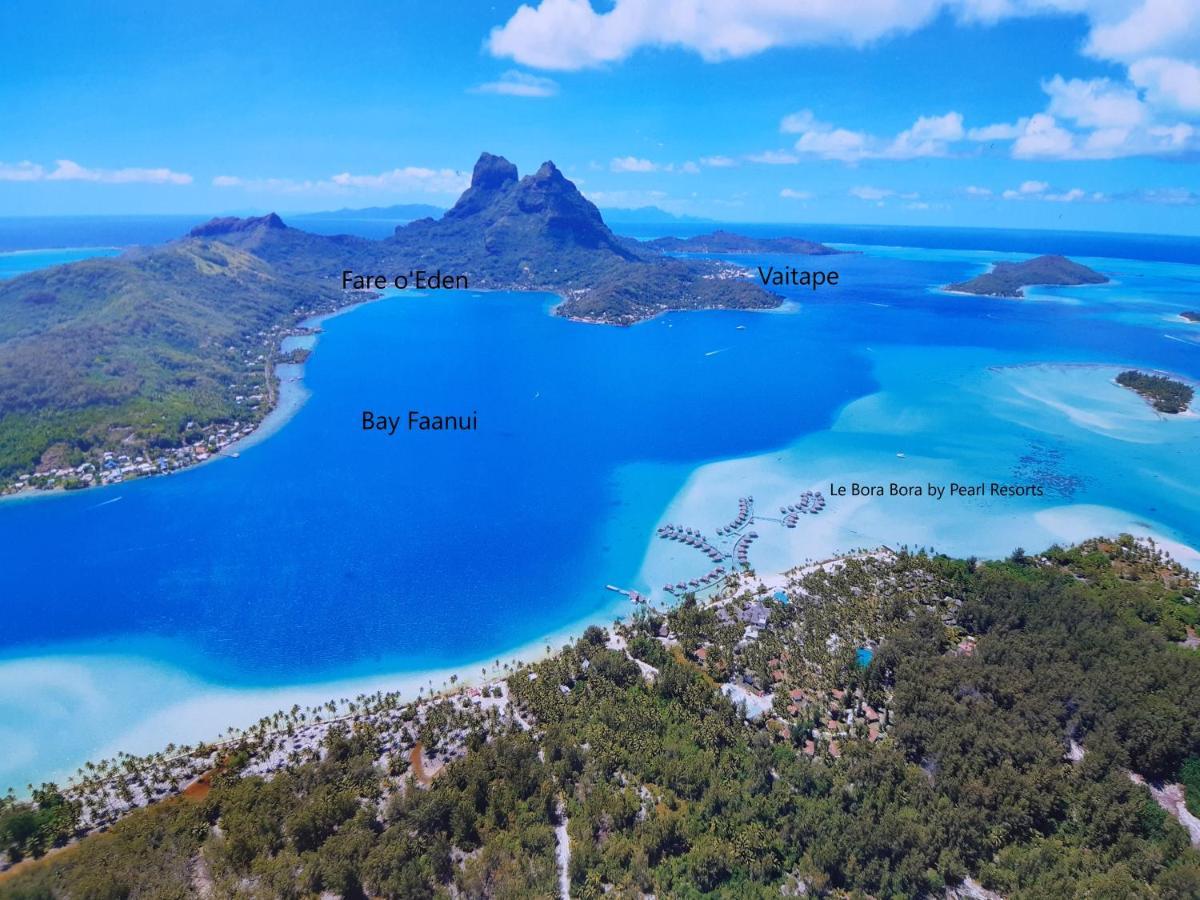 Fare O'Eden Villa Bora Bora Buitenkant foto